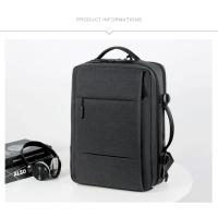 Mochila de viaje clásica para hombre, morral de negocios expandible con USB, bolsa de gran capacidad para ordenador portátil, impermeable, a la moda - details 4