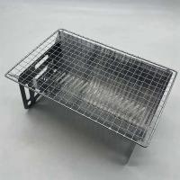 Estufa de Barbacoa Plegable al Aire Libre de Acero Inoxidable Modelos 2, Combustible de Madera para Acampar y Estufa de Carbón Portátil - details 2