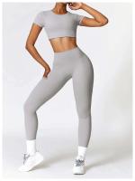 Pantalones de yoga, bodys deportivos para correr, FIESS, cintura alta, sin costuras, push-pull, bodys de entrenamiento para mujer - details 16