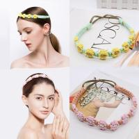 Diadema de margarita con cuerda trenzada, banda elástica para el cabello, estilo étnico, banda para el cabello de macramé, pañuelo para el cabello de mujer, bandana de ganchillo, diadema bohemia - details 4