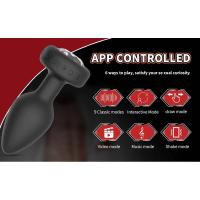 Leten-vibrador Anal con aplicación inalámbrica, Control remoto, tapón Anal, masajeador de próstata, masturbador vaginal femenino, Juguetes sexuales para adultos, hombres Gay - details 0