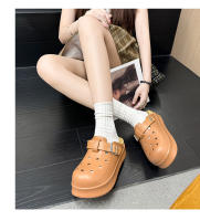 Nuevo agujero de verano zapatos niñas EVA desgaste bolsa de pie no apestoso cabeza media red de arrastre rojo moda versátil zapatillas - details 22