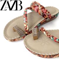 Zapatos planos de diseñador con anillo de metal, tacones altos, lujosas zapatillas de playa, moda femenina - details 6