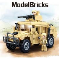 Juguete de Construcción de Vehículo Militar Bloque de Batalla Compatible con Marca Mayor - details 2