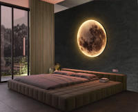 Lámparas de Pared LED Modernas Luz Interior de Placa de Luna para Decoración del Hogar - details 7