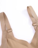 1/2 Unidades. Sujetadores sin costuras de talla grande para mujer, ropa de dormir suave sin aros de copa completa, sujetador de color sólido para mujer, lencería sexy push-up - details 4