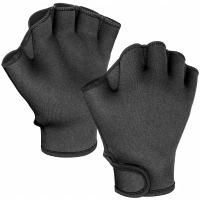 Guantes acuáticos para hombre y mujer, Manoplas de entrenamiento de resistencia al agua, gimnasio, Fitness y natación, 1 par - details 2