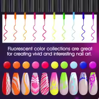 ROSALIND-esmalte en Gel para uñas, barniz semipermanente UV con purpurina, herramienta para dibujo artístico, capa superior, 5ml - details 4