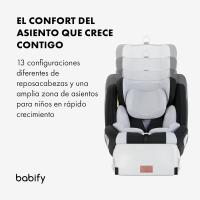 Silla de Coche Isofix para Bebés y Niños Ajustable a 40-150 cm, 360º de Rotación, Seguro y Portátil - details 3