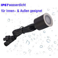 Luces LED empotradas de bajo voltaje, lámpara de suelo para exteriores, luz de paisaje para jardín, camino, escalera, Patio, IP67 a prueba de agua, DC12V - details 3
