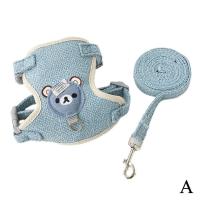 Conjunto de arnés y correa para gato, chaleco ajustable a prueba de Escape para perro, malla transpirable para gato y gatito - details 4