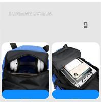 Senderismo al aire libre bolsa de montañismo para los hombres, 90L de gran capacidad, ligera, bolsa de lona, las mujeres bolsa de senderismo, impermeable, resistente al desgaste, antirrobo, deportes al aire libre, multicolor opcional - details 6