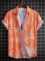Camiseta de Verano de Playa Hawaiiana Estampado de Denim 3D para Hombres Manga Corta Transpirable - details 8