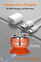Wireless Charging Spherical Electric Shaver For Men 3D Floating Blade Head Mini Travel Rechargeable Beard Razor With Safety Lock - details 7