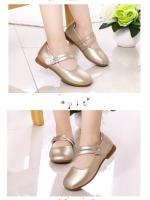 Zapatos de cuero con flores para niña, calzado plano de princesa para fiesta de boda, dulce y suave, clásico, para primavera y otoño - details 17