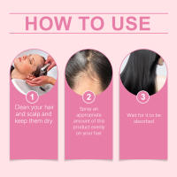 El spray de cuidado hidrata ligeramente el cabello, protege la cola del cabello, mejora la sequedad, las erupciones y la suavidad. - details 3
