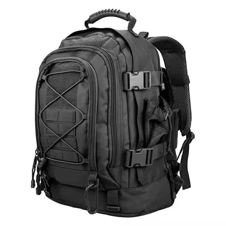 Mochila táctica militar de gran capacidad para hombre, mochila expandible para senderismo, 39L-60L - 1