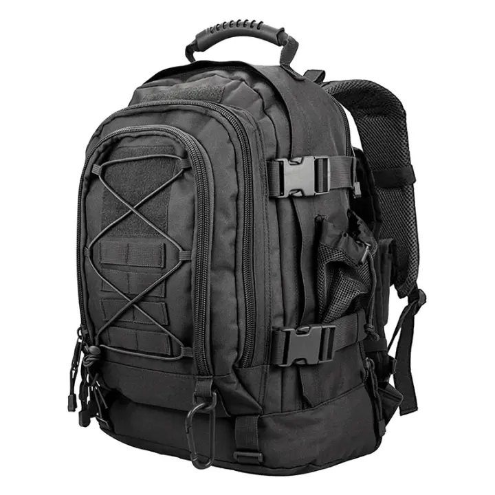 Mochila táctica militar de gran capacidad para hombre, mochila expandible para senderismo, 39L-60L - 1