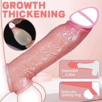 Embalaje privado SEXY FAAK Siliocne funda de caballo condones reutilizables juguetes sexuales para hombres agrandamiento consolador para adultos extensor de anillo alargado - details 11