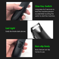 Cortapelos eléctrico profesional para hombre, maquinilla de afeitar inalámbrica, silenciosa, resistente al agua, húmedo/seco - details 13