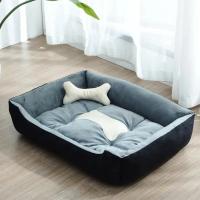 Cama cálida y acogedora para perro y gato, caseta para cachorro, nido de lana suave, esterilla para casa, Otoño e Invierno - details 13