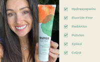 Probiotic, prebiotic toothpaste, mineral toothpaste