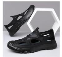 Sandalias Baotou Transpirables Antideslizantes para Hombre Zapatos Deportivos de Malla Ligera y Cómoda para Caminar al Aire Libre en Verano - details 8