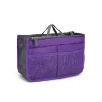 Bolsa Organizadora De Viaje Para Mujer En Nylon Bolsa De Maquillaje Grande Para Bolso De Mano Estilo Fashion Cierre De Cremallera - details 12