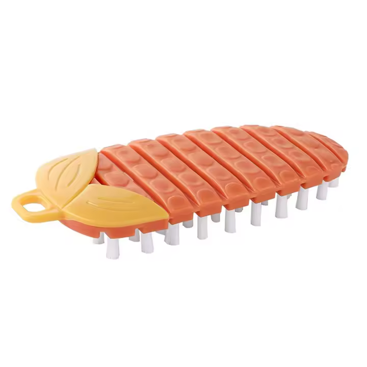 Cepillo de limpieza multifuncional para el hogar, depurador de verduras flexible - 1
