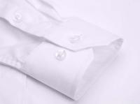 Camisa de oficina de manga larga para hombre, resistente, cómoda, de negocios, social, estándar, fácil de cuidar, S-5XL - details 9