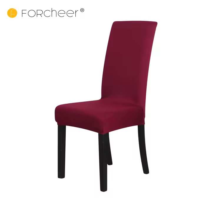 Funda de Silla Elástica y Adaptable de Colores Sólidos paraforcheer Hecha de Spandex / Poliéster Ideal para Decoración y Iluminación - 1