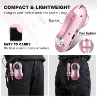 Máquina pulidora de uñas con pantalla LCD, herramienta recargable para manicura, portátil, 35000RPM - details 4