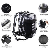 Mochila de senderismo de 80L/45L/30L, bolsa impermeable para exteriores, estilo táctico militar, paquete multifuncional para acampar y montañismo - details 19