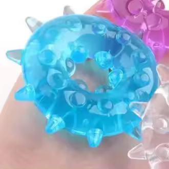 Anillos de eyaculación retardada para hombres, agrandamiento Sexy para parejas, Juguetes sexuales, producto reutilizable - 1