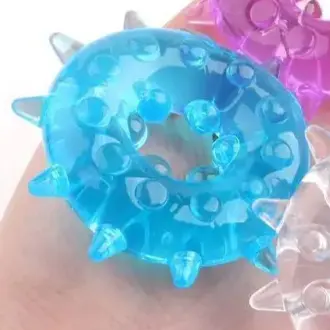 Anillos de eyaculación retardada para hombres, agrandamiento Sexy para parejas, Juguetes sexuales, producto reutilizable - 1