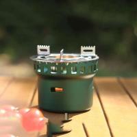 Estufa de Barbacoa Portátil de Acero Inoxidable Cocina de Campamento a Alta Temperatura con Accesorios de Alcohol - details 8