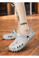 NOVEDAD DE VERANO 2022, zapatos grandes con agujeros para huellas dactilares para parejas, con parte inferior y punta suave, sandalias para hombres - details 14