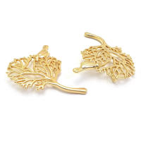 Colgantes de Árbol de Brasso Dorado de 18K Joyería Hazte de Diamantes Falsos y Circonio - details 39