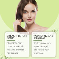 Aceite esencial a base de hierbas para hidratar y reparar el cuidado del cabello seco, encrespado, liso y grueso. - details 4
