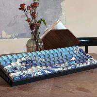 Perfil de teclas Kanagawa con temática superior/lateral impresa RGB retroiluminada Dye Sub PBT para teclado Cherry MX Swtches, 125 teclas - details 3