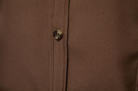 Camisa de manga larga con botones para hombre, camisa informal de negocios, Color sólido, cómoda, Social, Oficina, blusa blanca y negra, moda de otoño - details 50