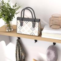 Recibidor con Perchero y Banco Zapatero 2 en 1 Muebles de Entrada con 3 Ganchos y Estantes para 9 Pares de Zapatos 75x30x50 cm y 75x20x22,5 cm Blanco - details 7