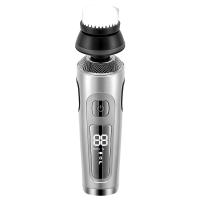 Afeitadora eléctrica 4 en 1 para hombre, recortadora 3D flotante, carga rápida USB, recortadora de barba portátil - details 21