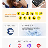 Reloj inteligente iWatch10 para hombre y mujer, pulsera con pantalla táctil completa de 1,85 pulgadas, brújula deportiva, GPS, NFC, serie 10, novedad de 2025 - details 3