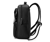 Mochila impermeable de cuero para hombre, bolsa para ordenador - details 3