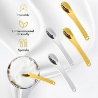 Herramienta de Cuidado de la Piel Facial Scttomon Mini Cuchara de Maquillaje de Metal Reutilizable - details 2