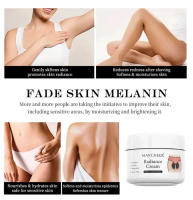 Crema blanqueadora de 50g para partes privadas, blanqueamiento de axilas, blanqueamiento de glúteos y rodillas, ilumina la parte interna del muslo, partes íntimas, elimina la melanina oscura - details 6