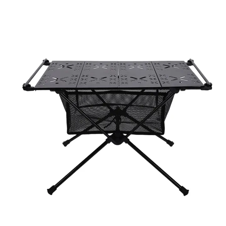 Mesa de camping plegable al aire libre viajar multifunción pesca Portátil 60*40*37CM - 1