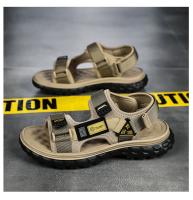 Zapatillas de Cuero Genuino para Hombres Estilo Romano Casuales para Exteriores - details 7