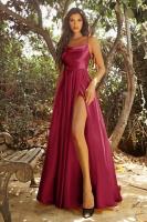 Vestido de Graduación Largo para Mujer Traje Elegante de Denim con Escote Alto, Espalda Descubierta, Cremallera en la Espalda, Ocasiones Formales, 2025 - details 46